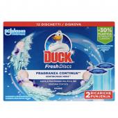 Освiжувач д/сан Duck 372173 запаска 6шт диск чистоти морська свiжiсть (2шт)