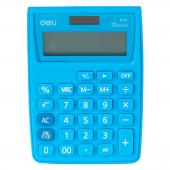 Калькулятор Deli 1122Е блакитний 12 разряд, 120х86х30 Vivid