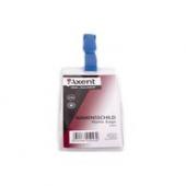 Бейдж Axent 4505 100х60мм клiп верт