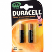 Батарейки Duracell LR03 ААА 2шт/уп блiст