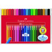 Фломастери Faber_Castell 155320 20кол 2мм трикут "Grip" бл/пак