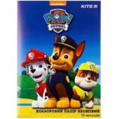 Папiр кол Kite PAW18-252 А4 10ар/кол неон "Paw Patrol"