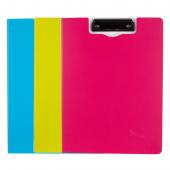 Планшет-папка Deli EF75002 мiкс A4 пластик RIO 2.0мм foam pp